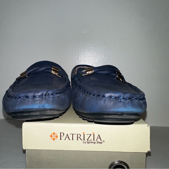 Patrizia by Spring Step Ginera Blue & gold loafers size 7 Women’s - Picture 9 of 15